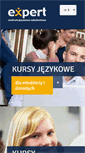 Mobile Screenshot of expert-kursy.pl
